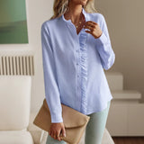 GraceForm - Elegant Ruched Shirt