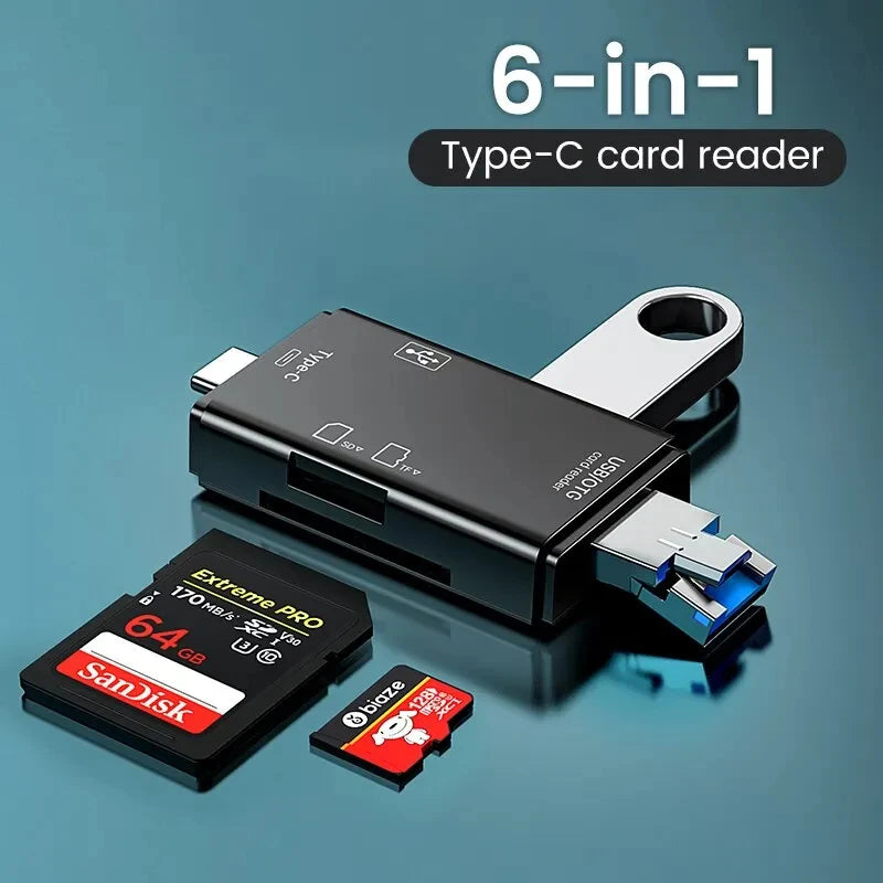 DataSwift Hub - 6-in-1 Card Reader