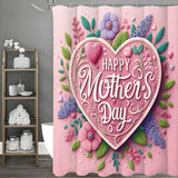 BloomEase - Floral Shower Curtain