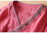 ZenMuse - Ethnic Embroidered Hanfu Top