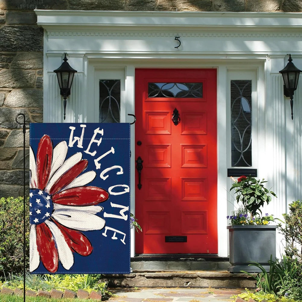 Bloomy - Independence Garden Flag