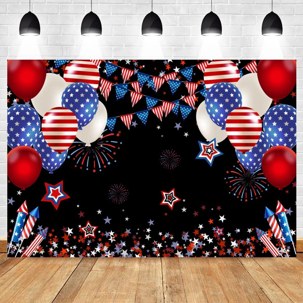 PatrioScene - 4th of July Backdrop