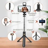 Brunele - 6 In 1 Wireless Bluetooth Selfie Stick