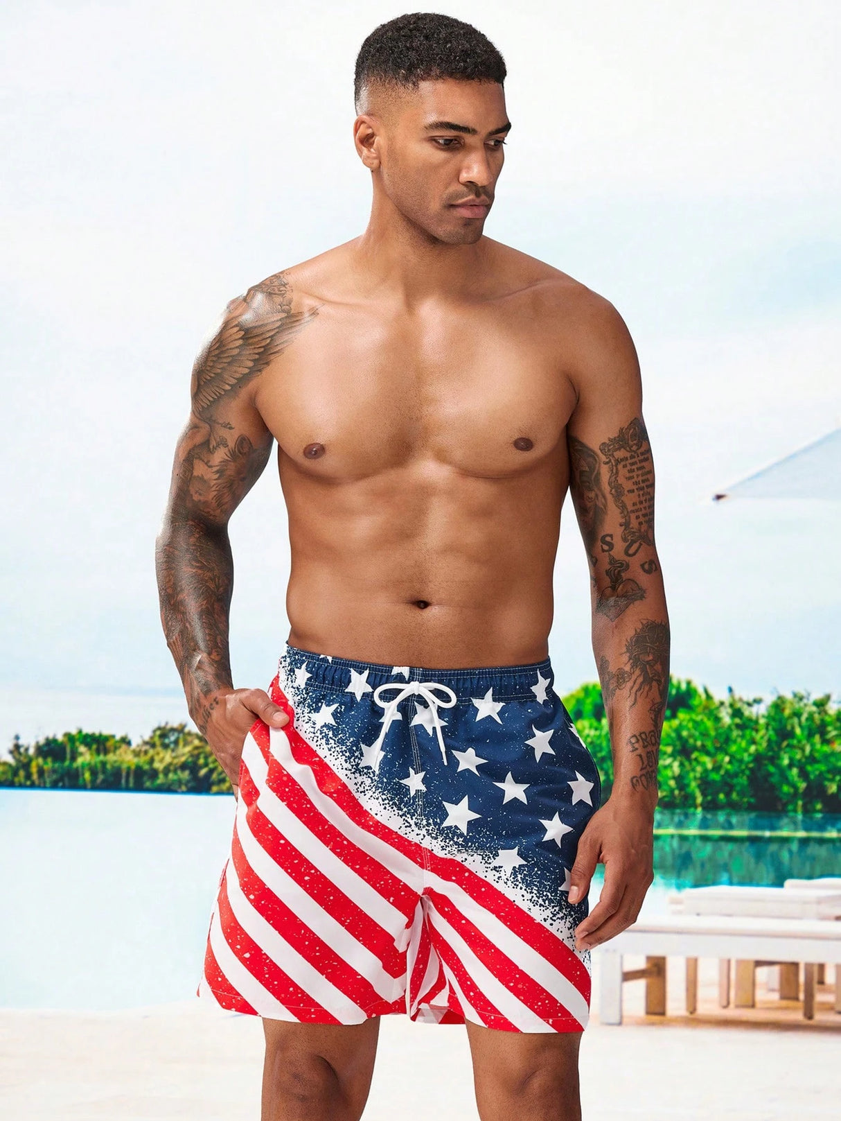AmeriDrift - Men's Swim Shorts