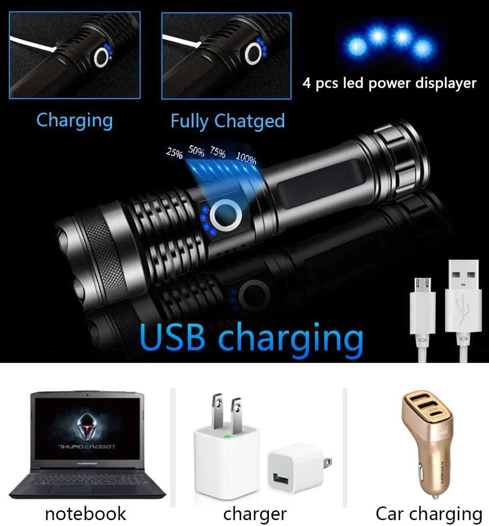 LumeMax Ultra - Tactical LED Flashlight