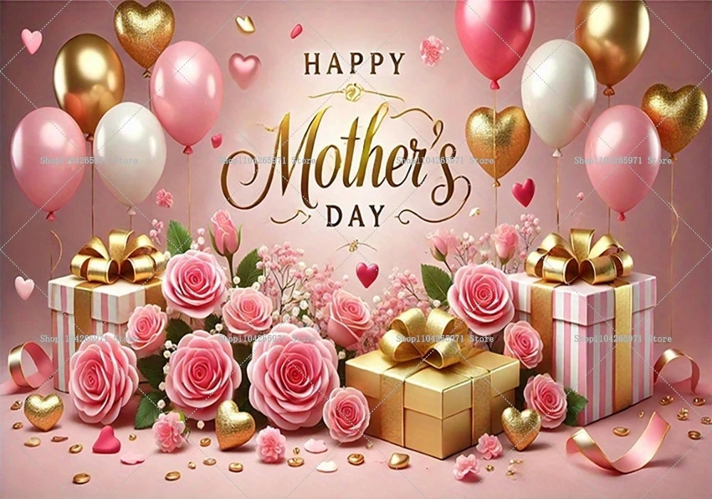 CherishMoments - Mother's Day Backdrop