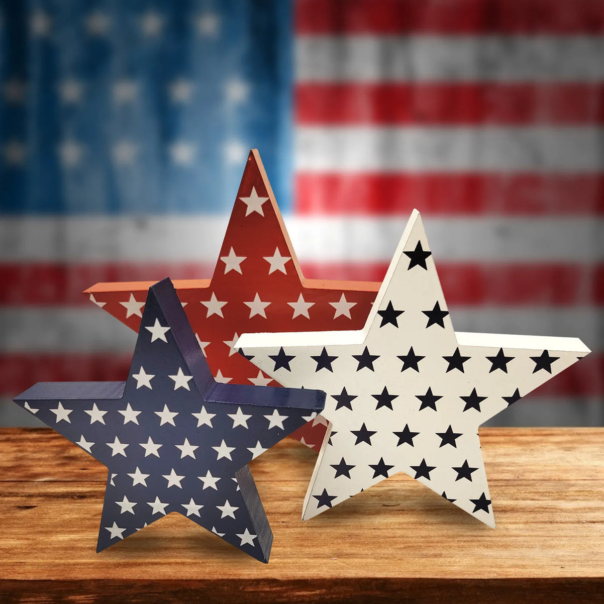 StarSet - Patriotic Wooden Decor