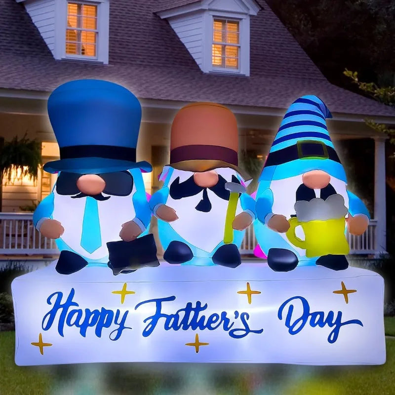 GlowGnome - Dual Holiday Inflatable