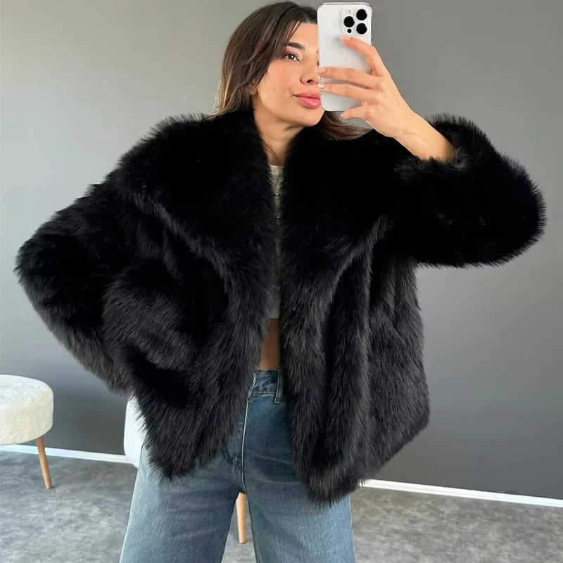 Bruna - Faux Fur Coat