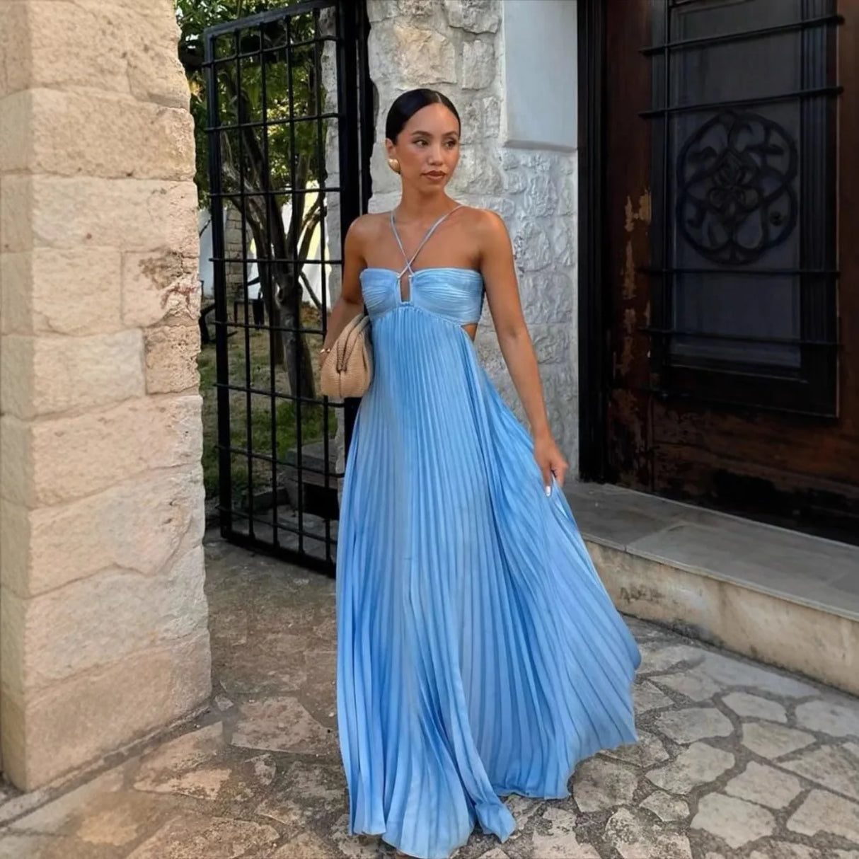 Solévia - Backless Long Dress