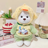 Toylly - Handmade Bear Plush Toy with Dress (30cm)