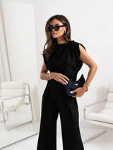 CurveLuxe Trend - Plus Size Pants Set