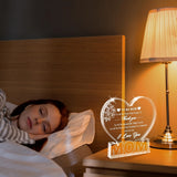 Bloomira - Mom Heart Plaque
