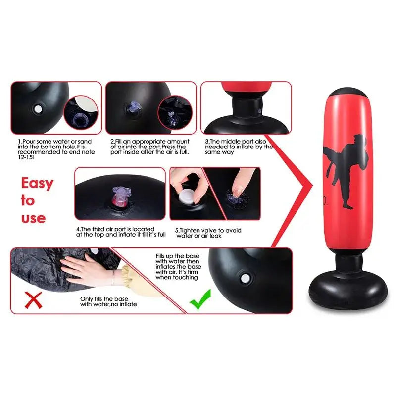 StrikePro - Inflatable Punching Bag