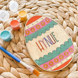 Modeggs - Personalized Wooden Easter Egg Painting Kit