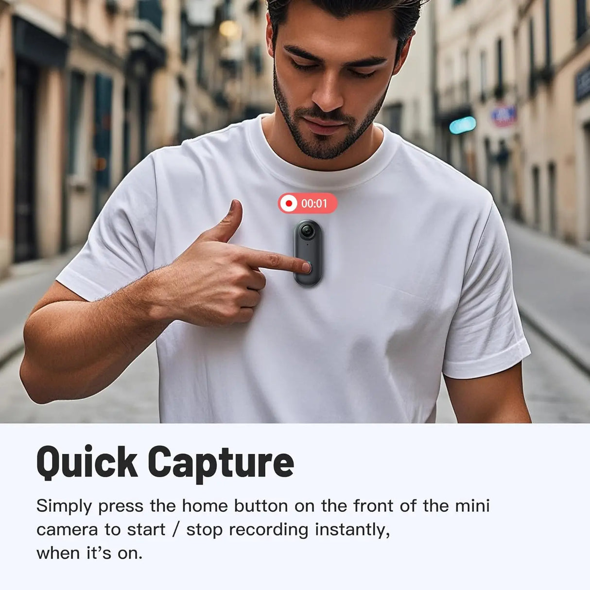 StealthView - 4K Wearable Body Cam