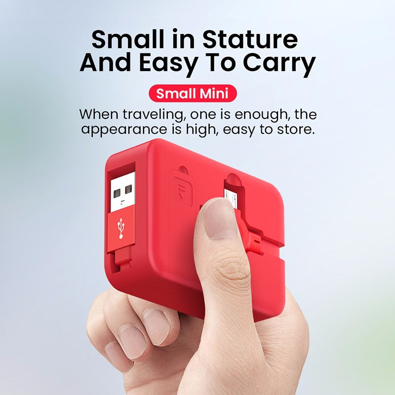 FlexiCharge - 3-in-1 Retractable Cable