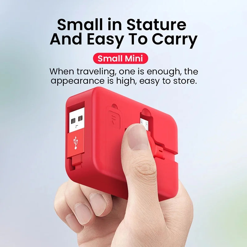 FlexiCharge - 3-in-1 Retractable Cable