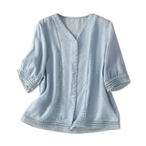 LaceLoom - Vintage Embroidered Blouse