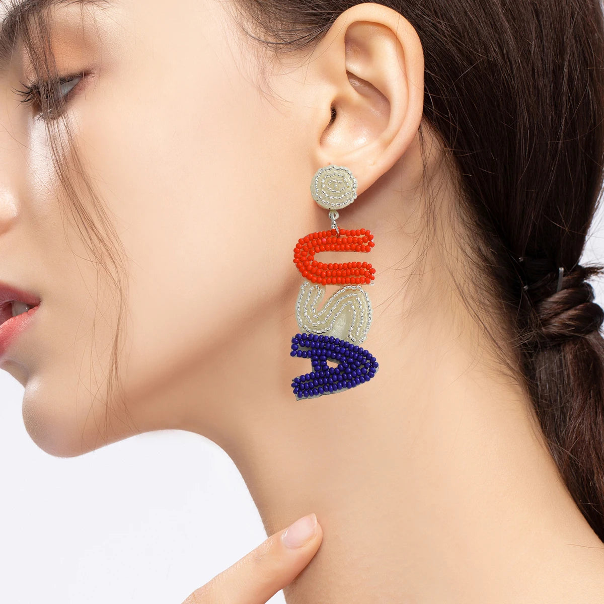 Girlgo - Patriotic Festival Earrings
