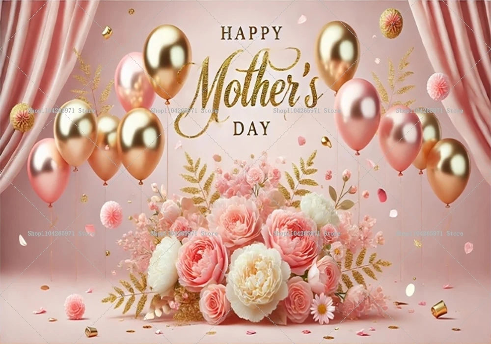 CherishMoments - Mother's Day Backdrop