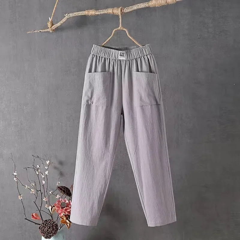 LinoEase - Cotton Linen Pants