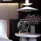 Bloomira - Mom Heart Plaque