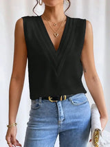 ChicEssence - Minimalist V-Neck Tank