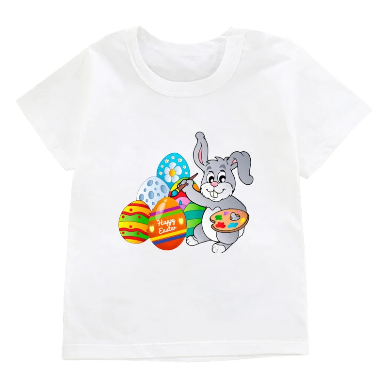 Dadsona - Kids Easter Bunny T-shirt for Sibling Matching Party