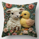 Cozzyfolk - Peep Parade Quilted Pillow Case