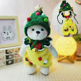 Toylly - Handmade Bear Plush Toy with Dress (30cm)