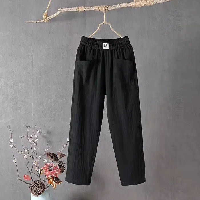 LinoEase - Cotton Linen Pants