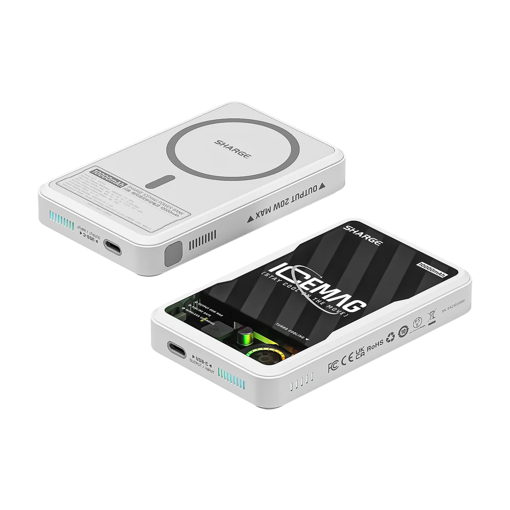 SHARGE - Magnetic Wireless Power Bank