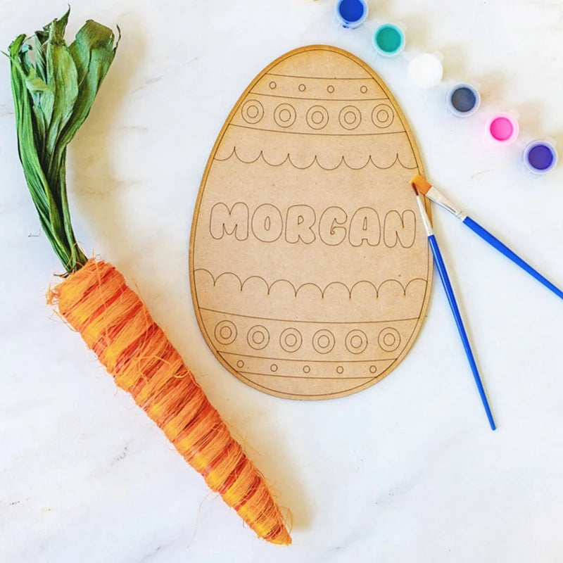 Modeggs - Personalized Wooden Easter Egg Painting Kit