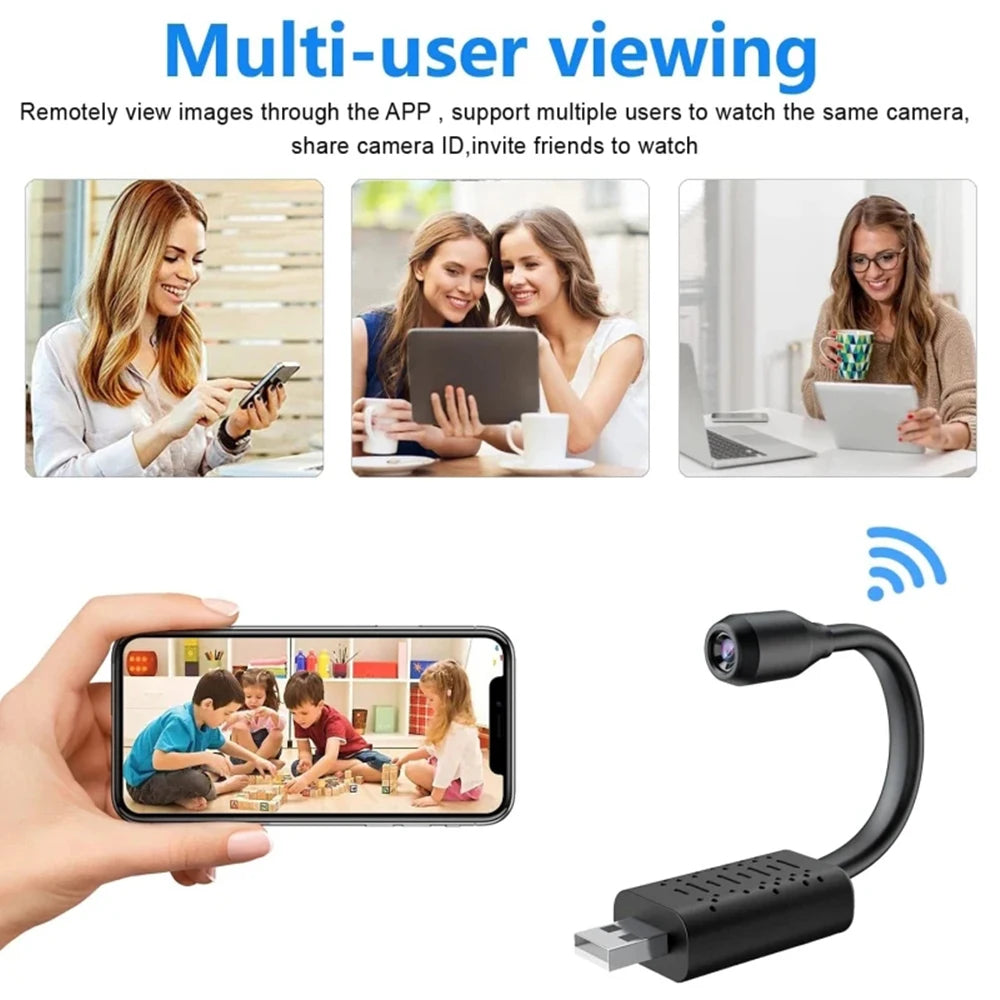 Feevro - Mini USB 1080P Flexible Camera