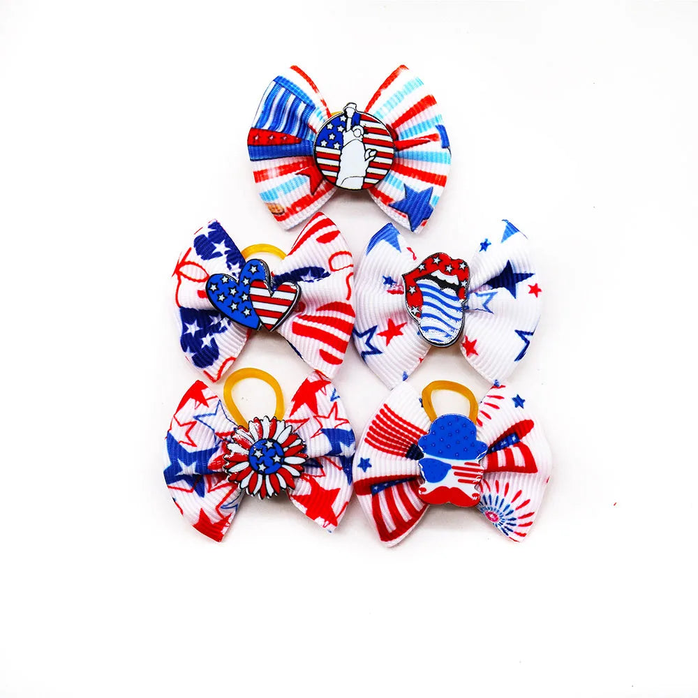 PatrioPaws - 4th of July Pet Bows