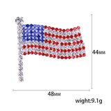 PatriotGleam - USA Flag Brooch Pin