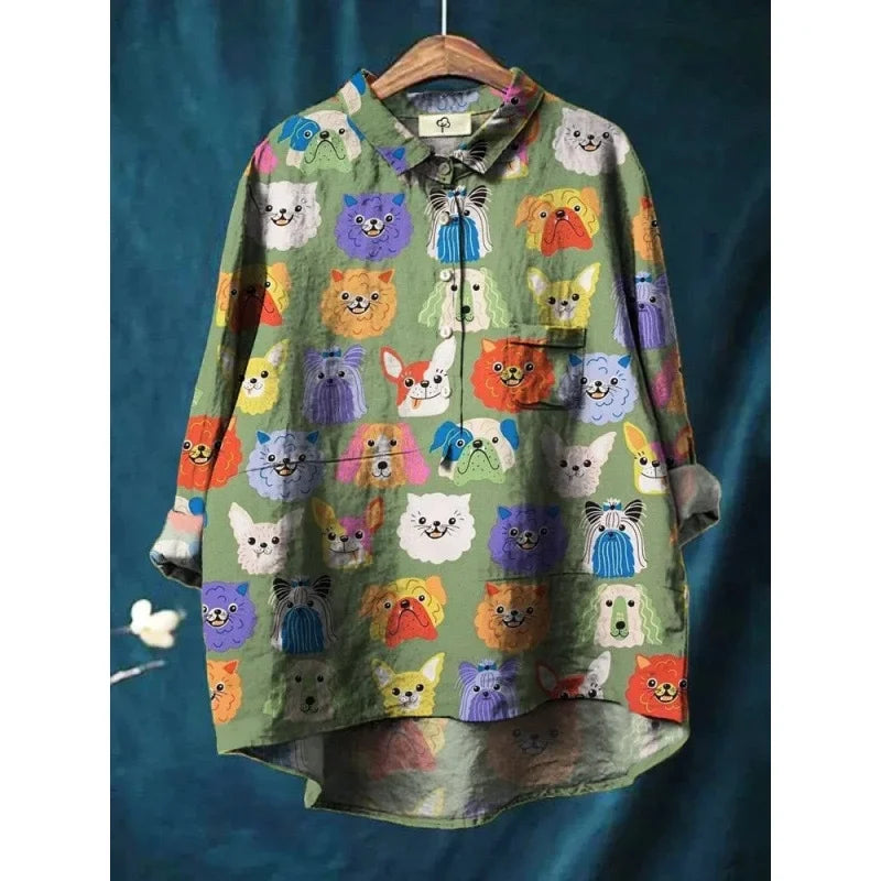 TropiChic - Animal Print Blouse