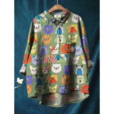 TropiChic - Animal Print Blouse