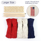 KnotNations - DIY US Flag Tapestry Kit