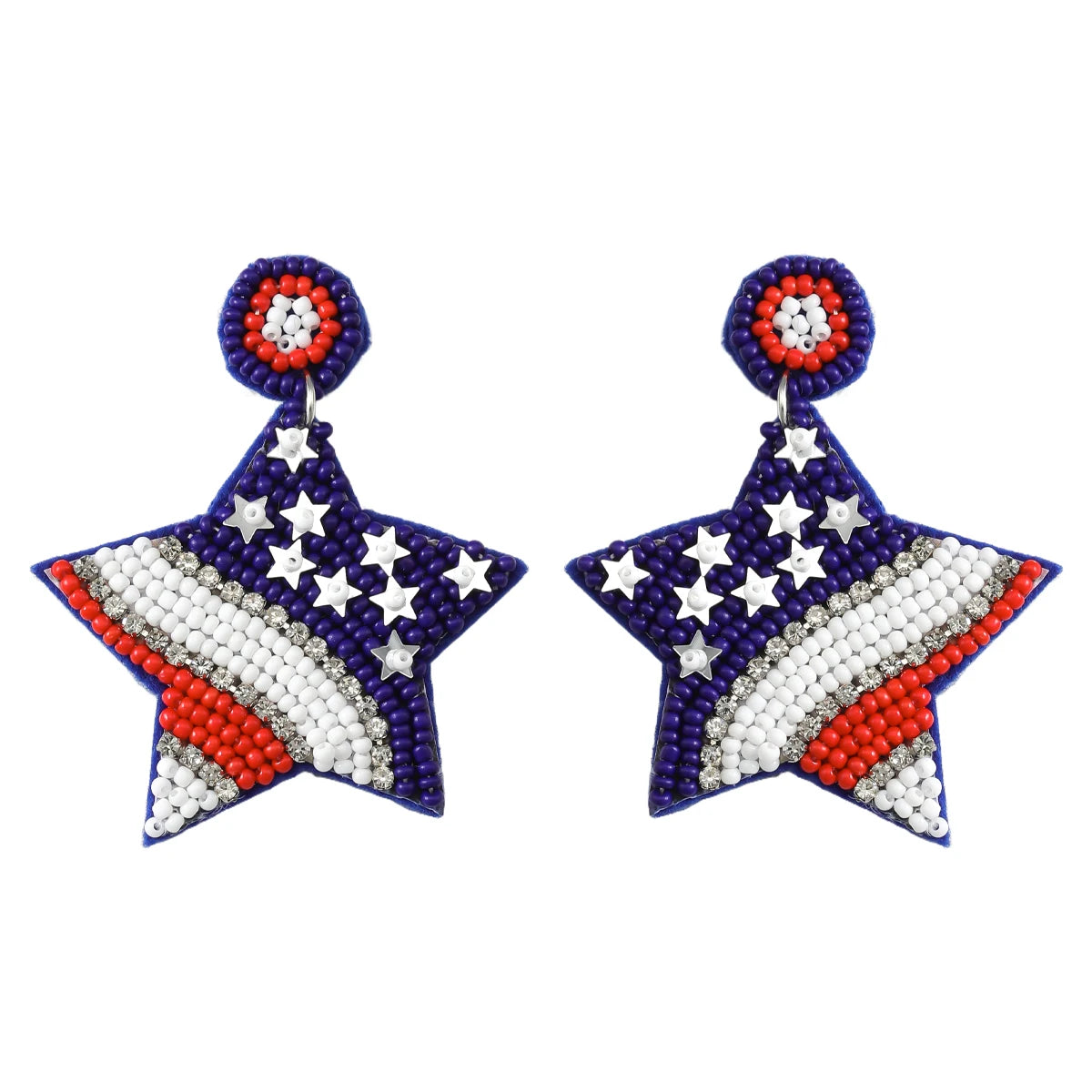 Girlgo - Patriotic Festival Earrings