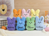 Plezpez - Custom Easter Peep Bunny Plush with Name