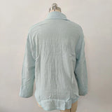 OranLuxe - Casual Button Blouse
