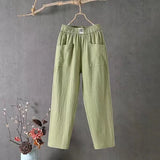 LinoEase - Cotton Linen Pants