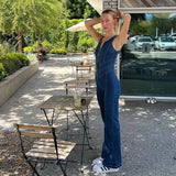 GlowMuse Fit - Y2K Bodycon Jumpsuit