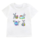 Dadsona - Kids Easter Bunny T-shirt for Sibling Matching Party