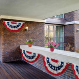 PatrioStyle - USA Pleated Fan Flag