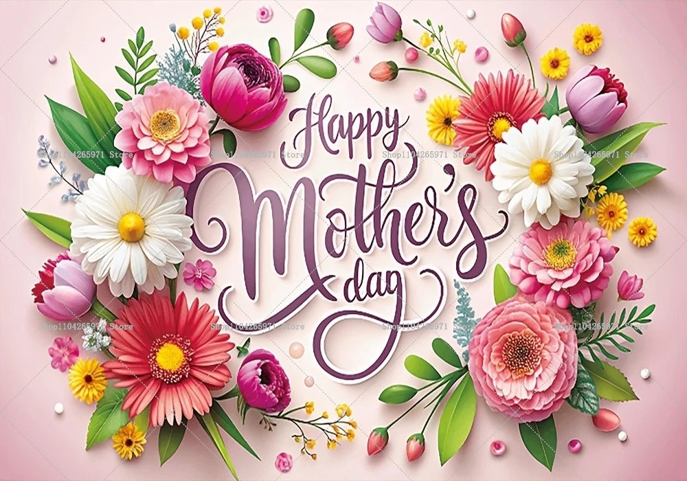CherishMoments - Mother's Day Backdrop