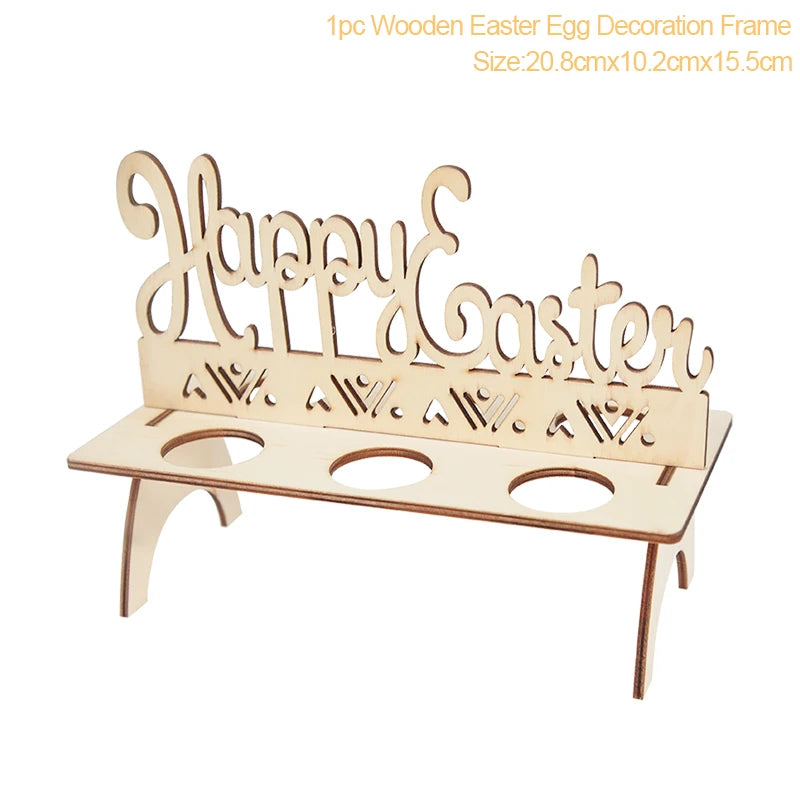 Ptichye - Wooden Easter Egg Holder Shelves