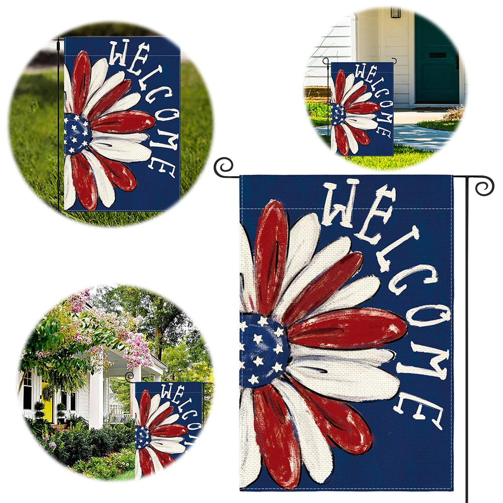 Bloomy - Independence Garden Flag